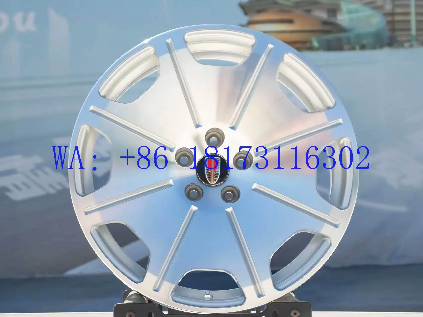 Hot Chrome 18-inch 19-inch Hongqi H5 special Horch cake spinning modified wheel hub for H5H9   A4A5A6Q5Q7