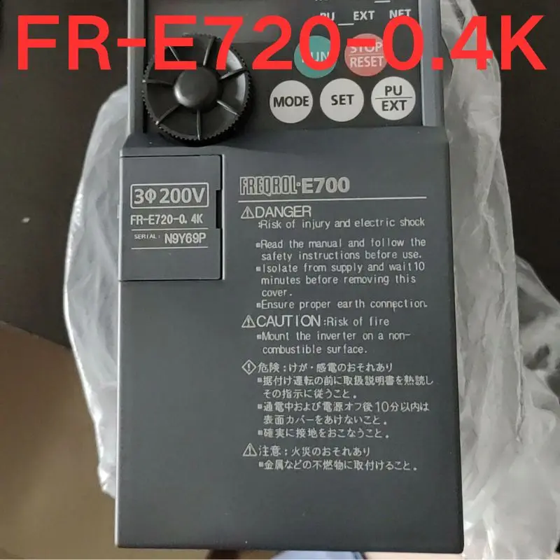 新入荷周波数変換器、FR-E720-0.4K