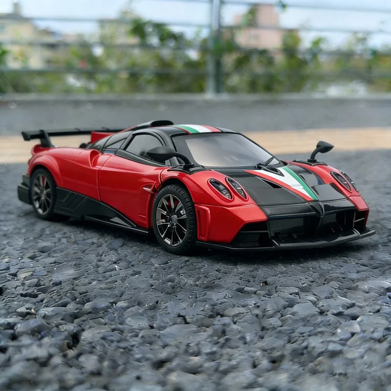 

Модель спортивного автомобиля Pagani Imola 1:32 из сплава, литая под давлением, металлическая гоночная машина, имитация звука и света, детская игрушка, подарок
