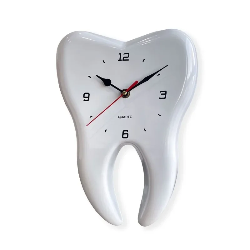 Creative Tooth Wall Clock Decor Wall Clocks Silent Art Mural Clock Luxury Modern Cartoon Watches Living Room Home Decoration