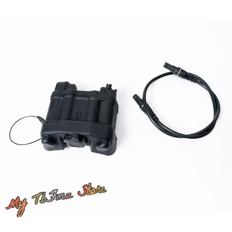 FMA Тактический муляж искусственной батареи, чехол для шлема, модель NVG Box, без функциональной искусственной батареи/BK