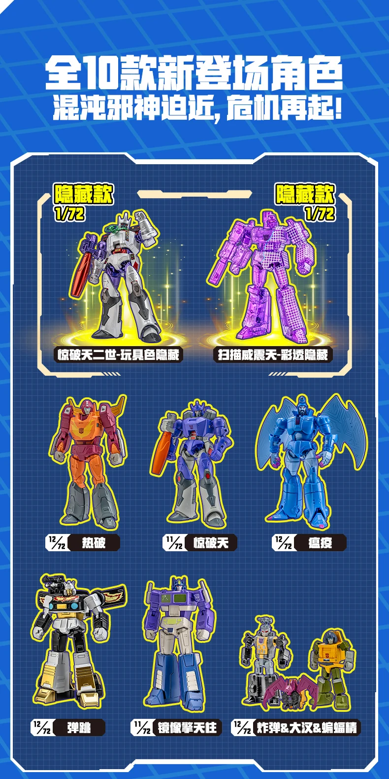 IDW Transformers Collectible Figure AULDEY AAC Blind Box Storm Gathering Mecha Model Optimus Orion 30+ Joint Action Figure Toys