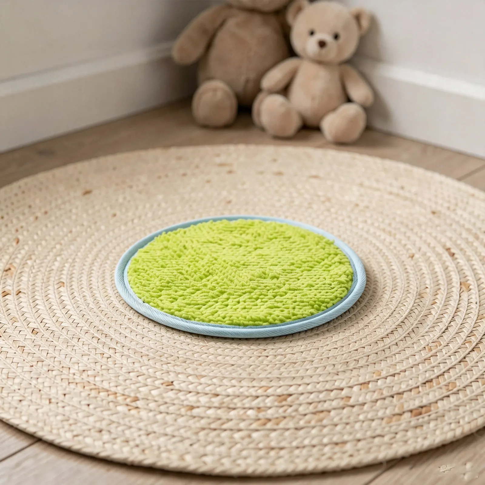 8Pcs Autism Sensory Texture Mat Round Shape Sensory Integration Activity Puzzle Mat Calming Tool for Children Stepping Mats