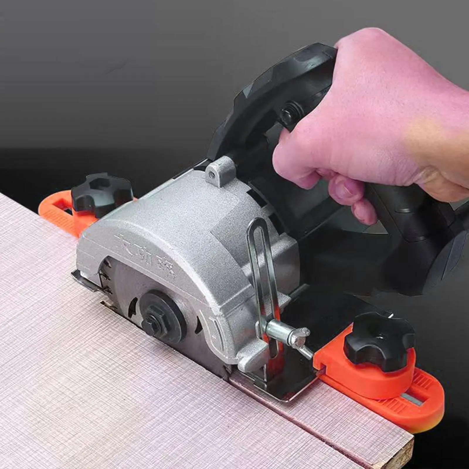 Adjustable Cutting Machine Base Guide 31.6cm in Length DIY Enthusiasts Easy Installation Stable Performance Circular Saw Guide