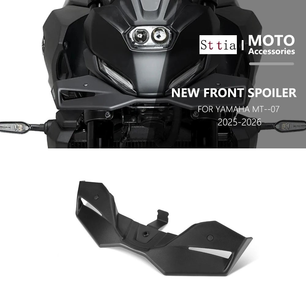 

Новый комплект переднего спойлера для мотоцикла Yamaha MT-07 (MT07) 2025 года — аэродинамическое крыло-спойлер для нейкед-мотоциклов, повышающее аэродинамическое усилие