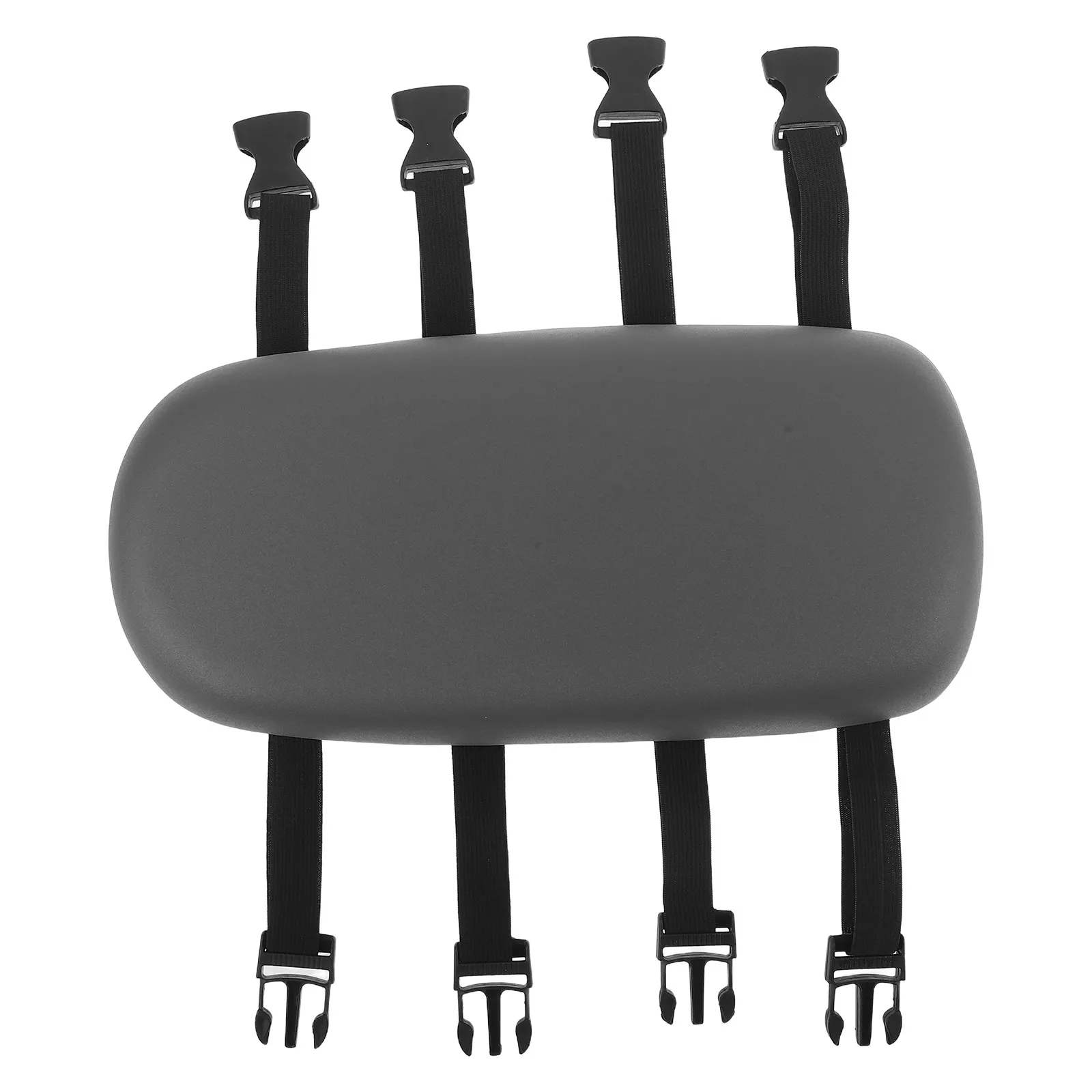 

Bike Rear Seat Cushion Thickened Wide Design Quick Release Buckle Grey Bicycle Seat Replacement Mountain Electric Cycle Outdoor