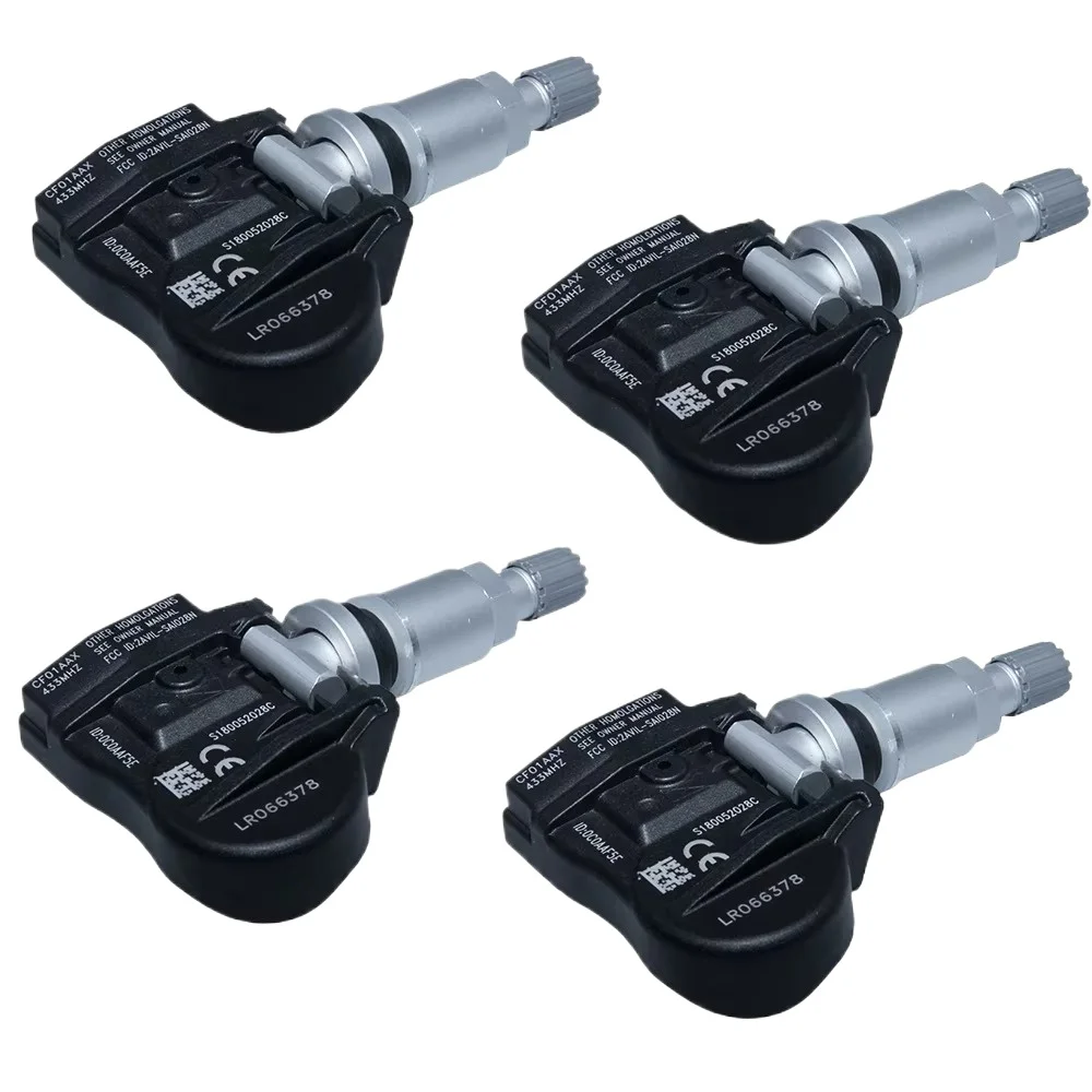 4PCS TPMS LR066378 Tire Pressure Sensor for Land Rover Defender Discovery Range Rover Range Rover Evoque LR070840 433MHz
