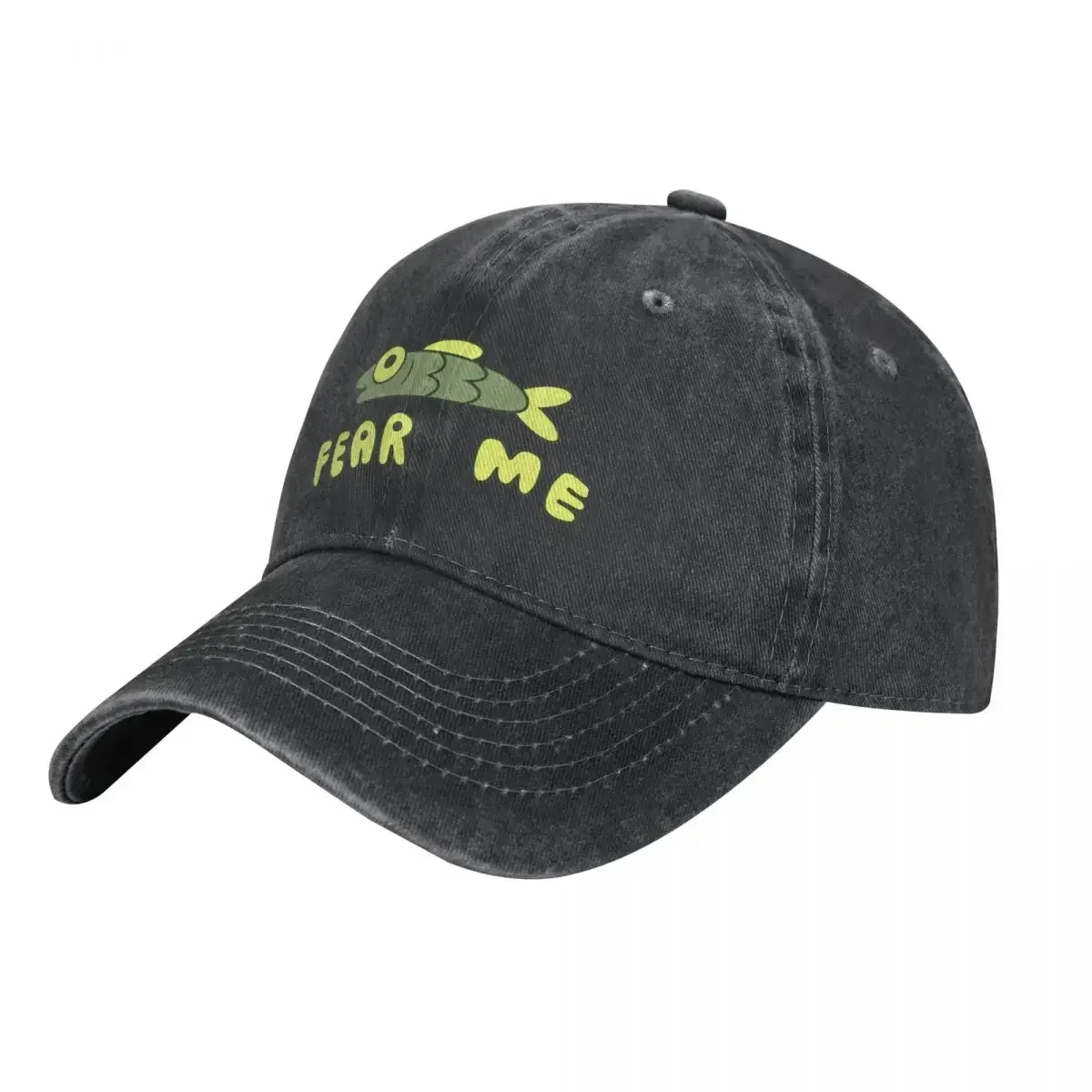 Fish Fear Me Amphibia Cowboy Hat funny hat Hood Men Caps Women's