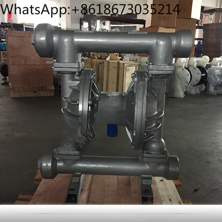 Pneumatic diaphragm pump QBY3-100 aluminum alloy with butyl diaphragm explosion-proof machine