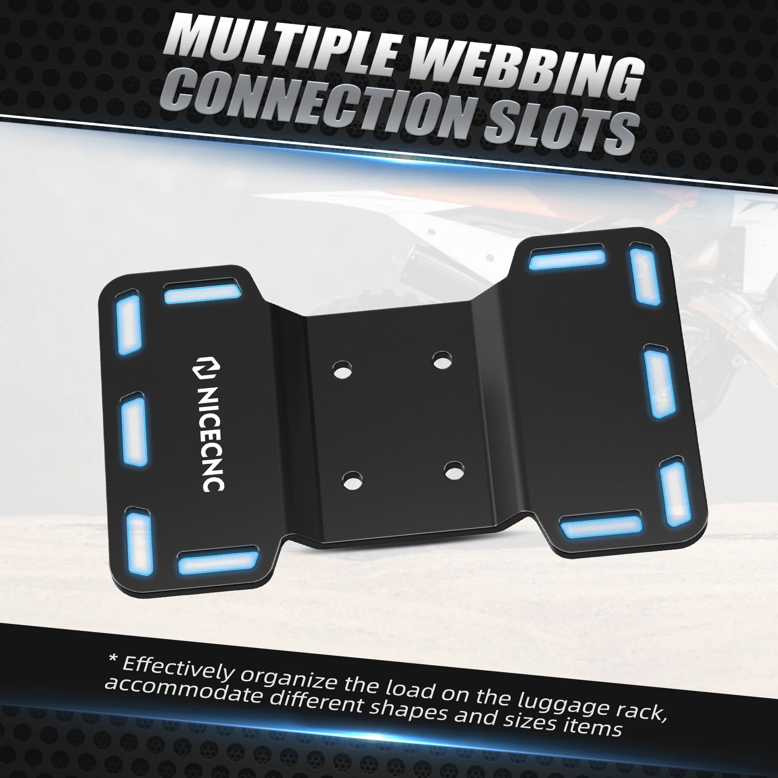 NICECNC Tail Rack For KTM EXC 300 SX 125 SX-F 450 EXC-F 350 XCW 500 SXF 250 XC300 XC-F XCF-W 250 TPI 2004-2025 2024 2023 2022