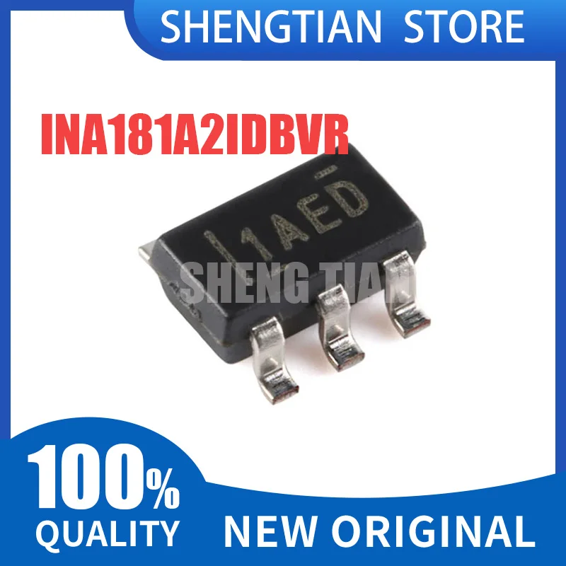 10PCS INA180A1IDBVR INA180A4IDBVR INA181A3IDBVR INA180A2IDBVR INA139NA INA180 INA181 SOT-23 Current Sensing Amplifier Chip