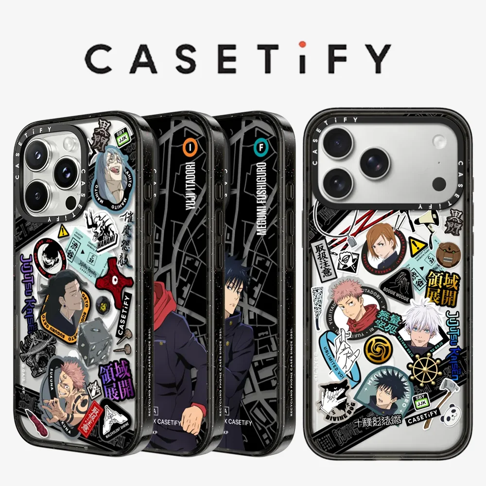 Funda Magnética Antigolpes Casetify Jujutsu Kaisen Con Diseño De Anime Para Iphone 13 14 15 16 17 Pro Max Air Plus — -70%, 73.05€ Coupon, from 31.19€ – 70% descuento – €31.19