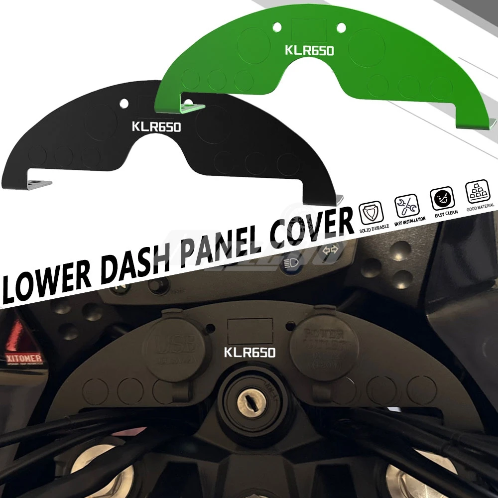 FOR KAWASAKI KLR 650 650E KLR650 2008 2009 2010 2011 2012 2013 2014 2015 2016 2017 2018 Motorcycle Accessories Lower Dash Panel
