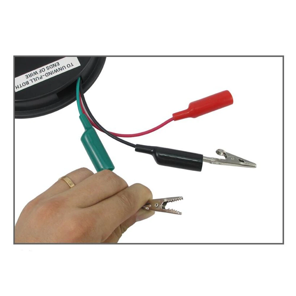 Connection Accessory Auto Multimeter Portable Durable Wire Reel Tool Test Lead Extension Practical Car Repair Retractable