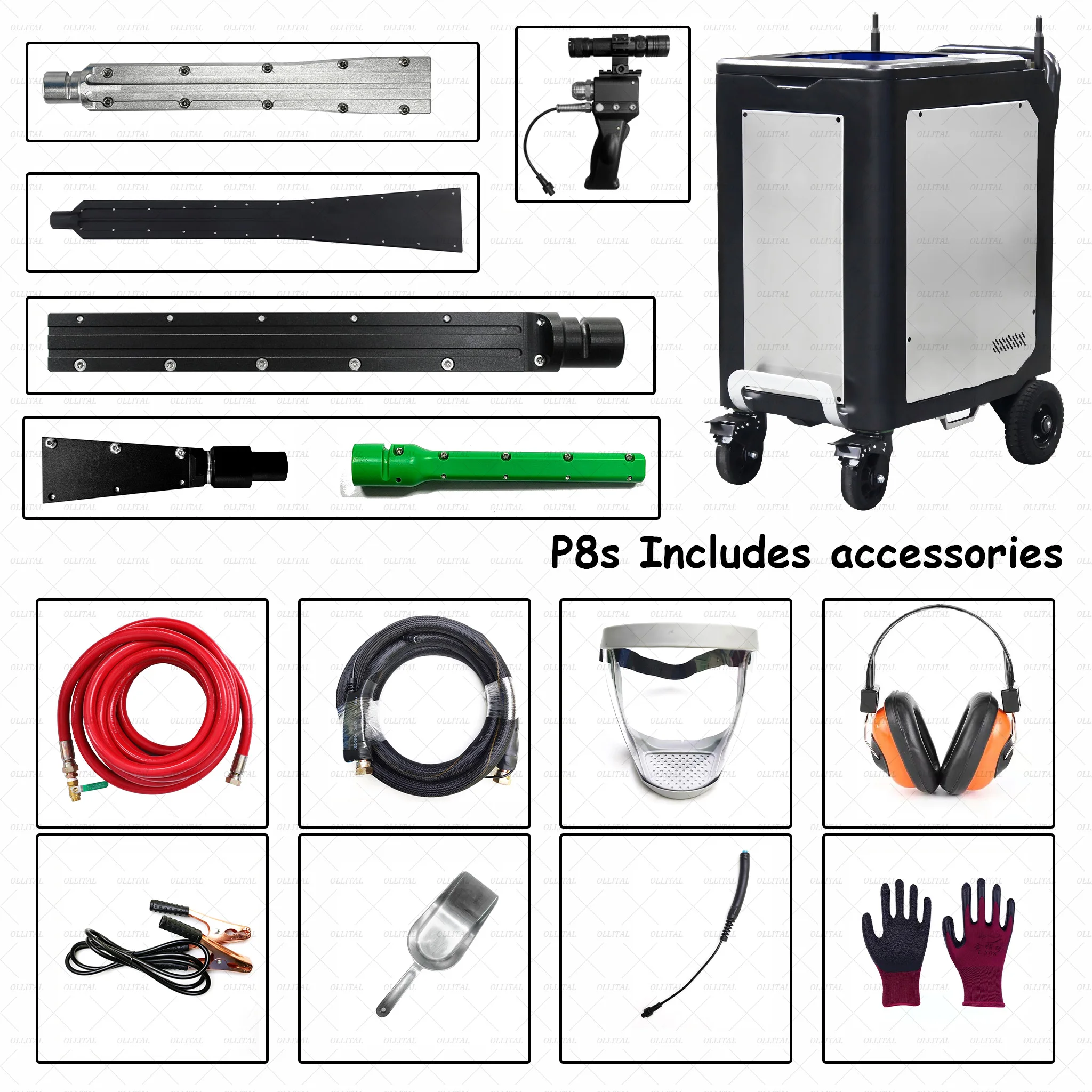 Industrial Dry Ice Blaster Dry Ice Cleaning Equipment For Sale