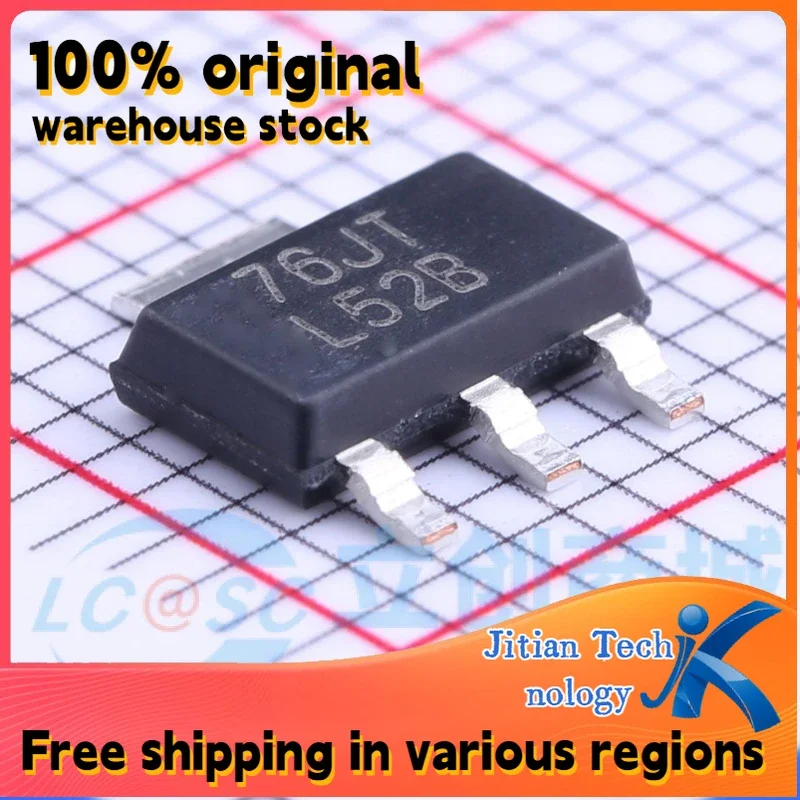 10PCS LM3940IMP-3.3 logo L52B SOT-223 100% original inventory High-Quality Electronic Component