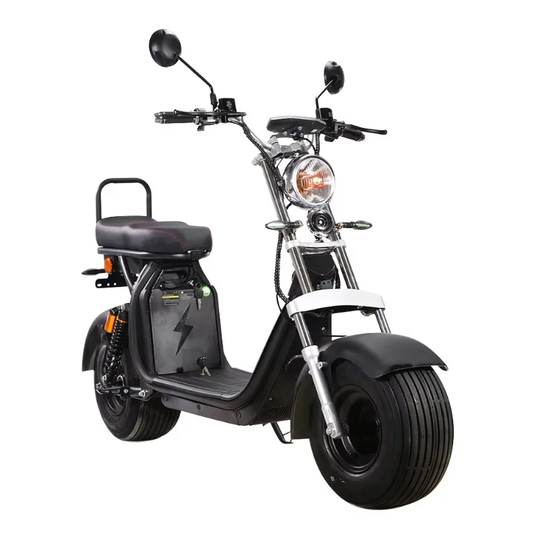 

Eec/Coc Certificate 1500W 12Ah/20Ah/40Ah Long Travel Distance Model Cp-1.1 Lithium Battery Electric Scooters Citycoco Motorcycle
