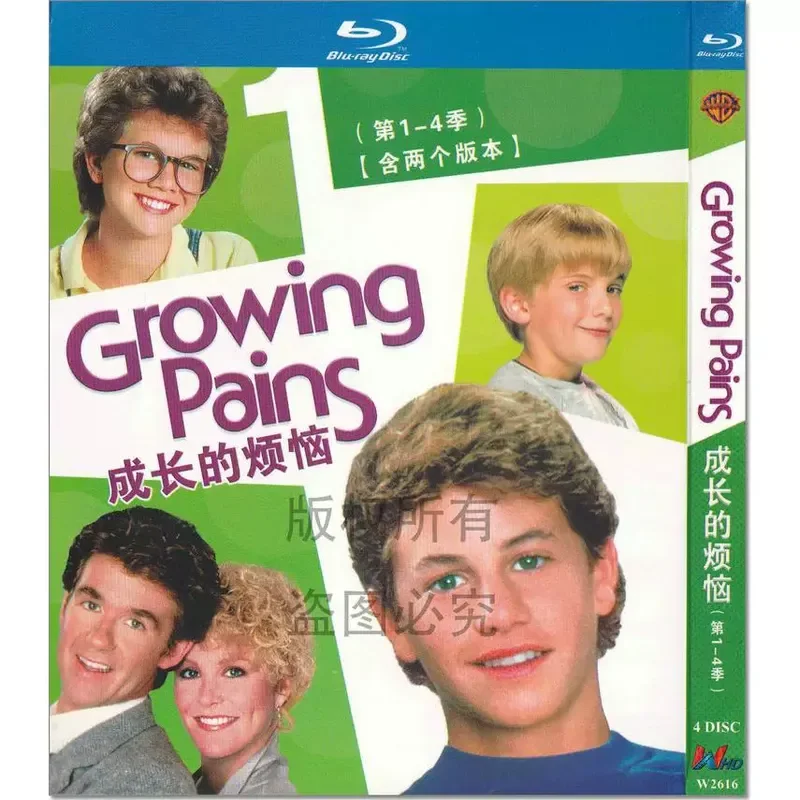 American Family Comedy TV Series Growing Pains Season 1-7 Blu-ray BD High Definition 7 Discs