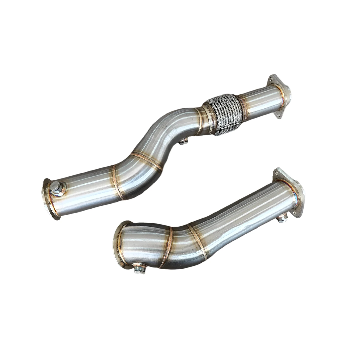 

AKS Stainless Steel Downpipe For BMW G8X M2 M3 M4 S58 Downpipe