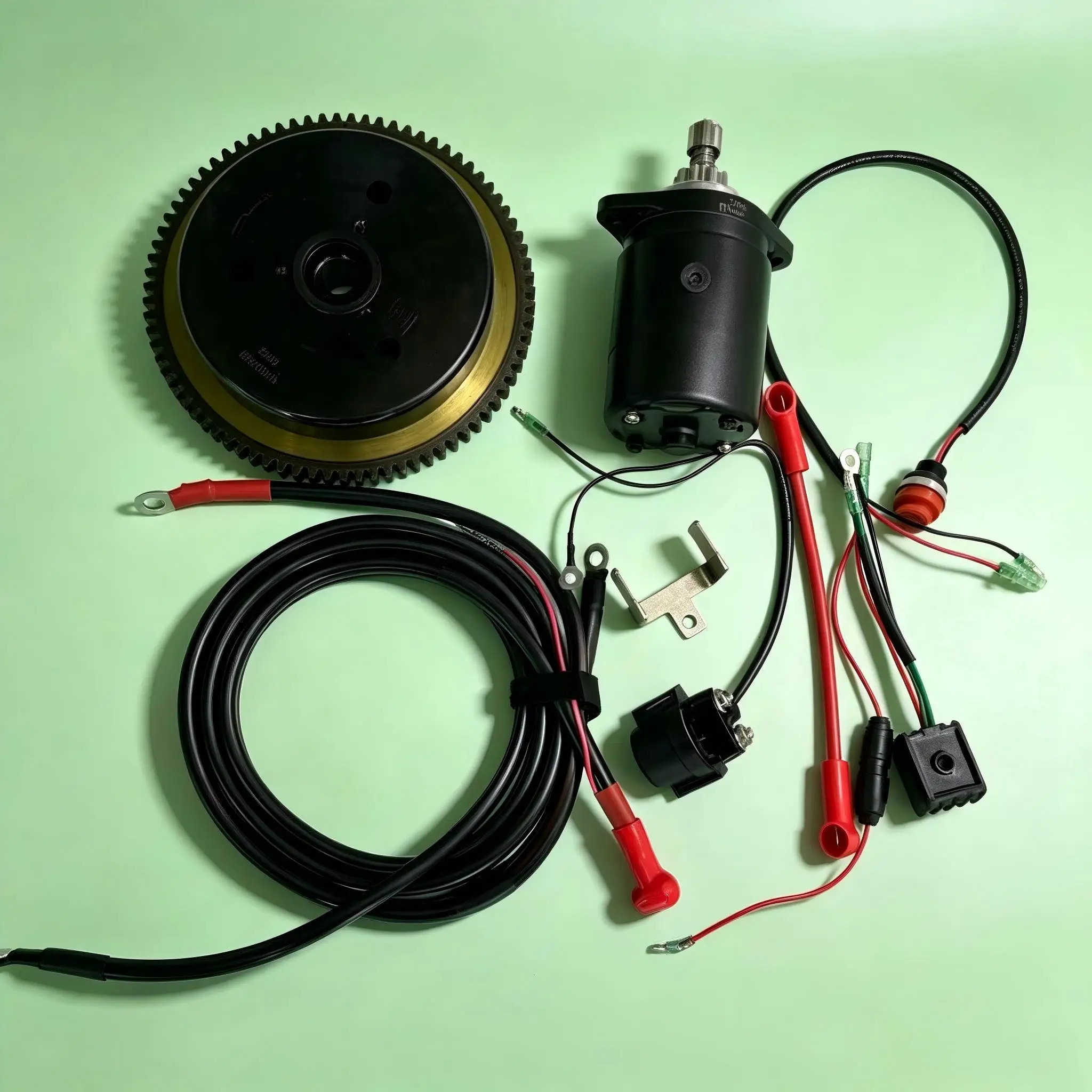 Outboard  Motor  electric starter and ignition  for Mercury Tohatsu  2 Stroke 25-30 Flywheel Type  Boat Engine Accessories