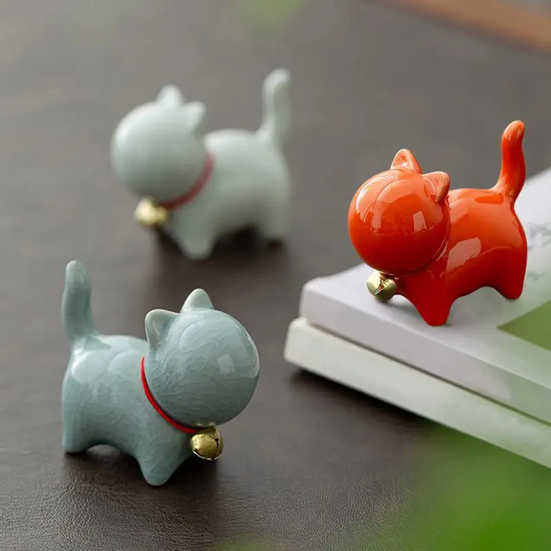 Toilet Bolt Caps Cute Cat Gadgets For The Toilet Ceramic Cute Animal Covers Easy Installation Fits All No Need To Cut The Bolt