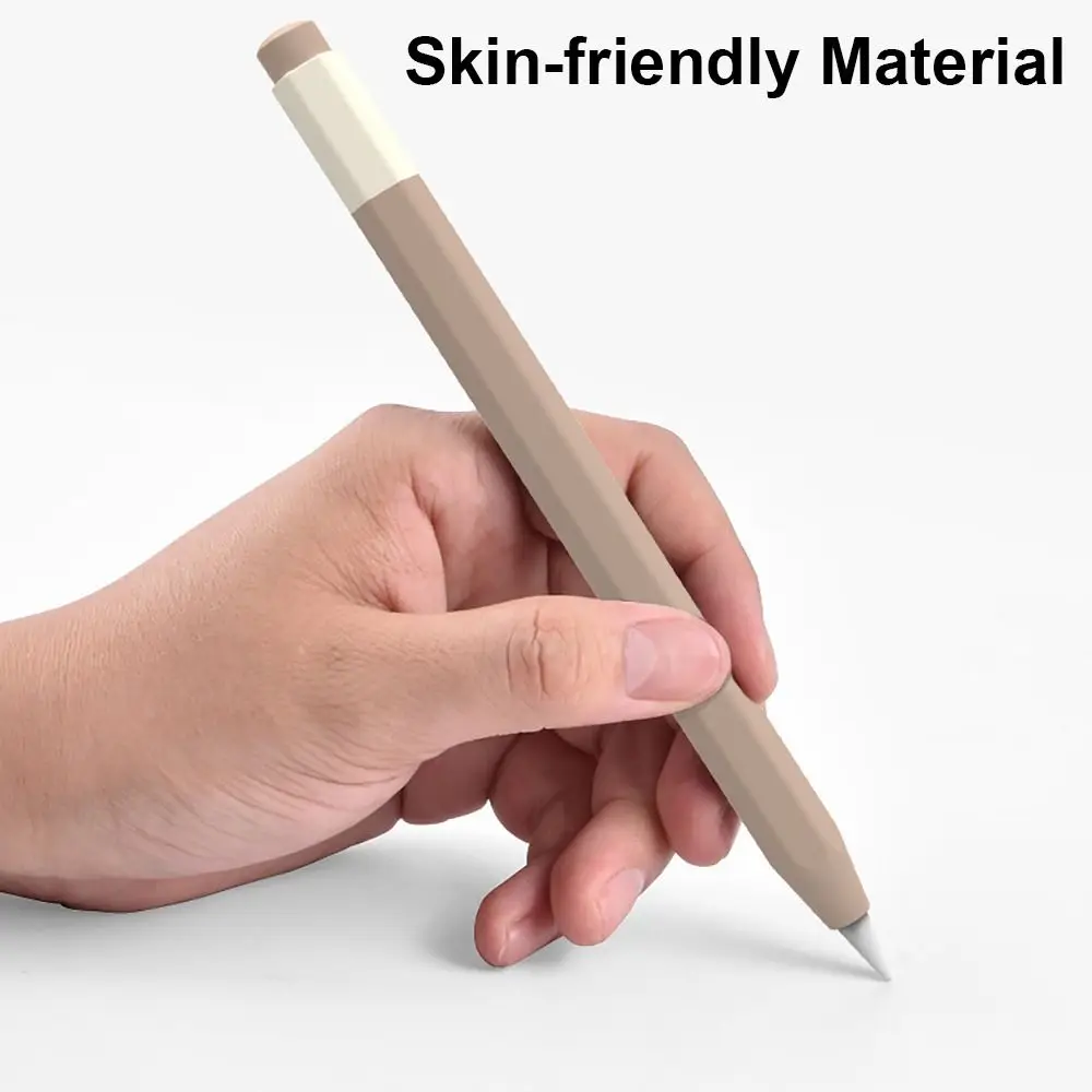 Tablet Stylus Protective Case Silicone Shockproof USB-C Touch Pen Sleeve Simple Ergonomic for Apple Pencil 3rd Generation