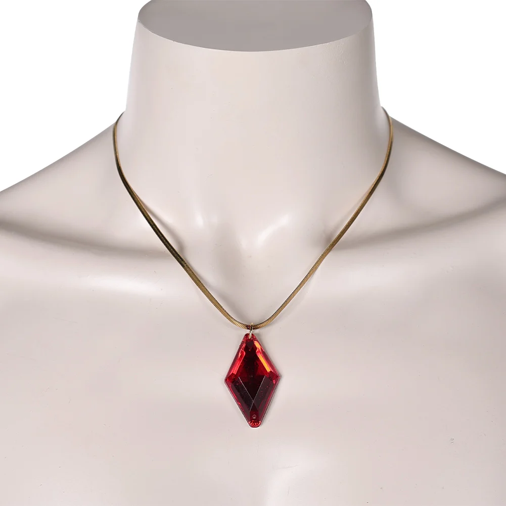 Dante Cosplay Necklace Pendant DmC Fantasia Adult Men Roleplay Neckwear Halloween Disguise Carnival Costume Accessories Gifts