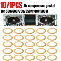 10/1pcs Air Compressor Piston Rings Rubber Air Pump Piston Rings High Temperature Resistance For 550w 600w 750w 950w 1500W 1100W