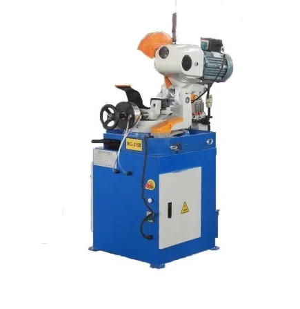 Semi-Automatic 45-Degree Stainless Steel Metal Pipe Cutter with Pneumatic Circular Saw Blade