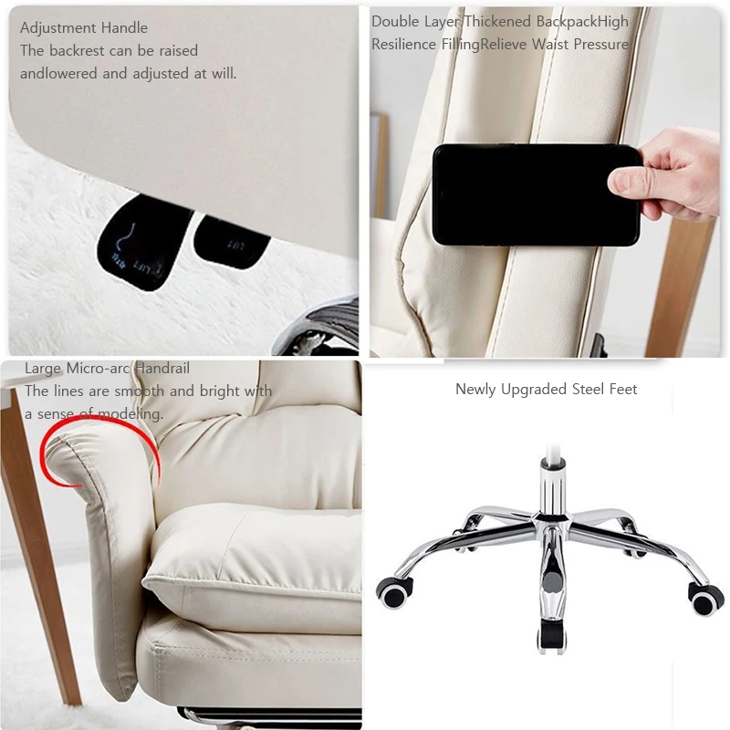 Home Gaming Comfortable Ergonomic Seat Anchor Racing Can Lie Down Lift Computer Chair Office Study Chairs