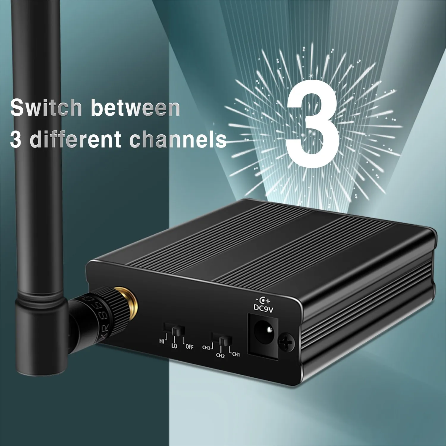 الكثير من الحدث الصامت ديسكو 300 قطعة سماعات LED لاسلكية مع 3 أجهزة إرسال + 3 قنوات OEM مقبول