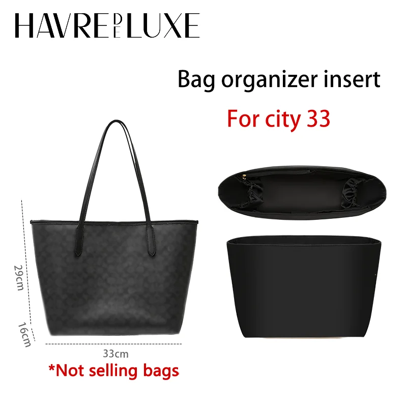 Tasorganisator inzetstuk voor City 33, nylon opslag, duurzame tasondersteuning, opslag, innerlijke modificatie, tasaccessoires