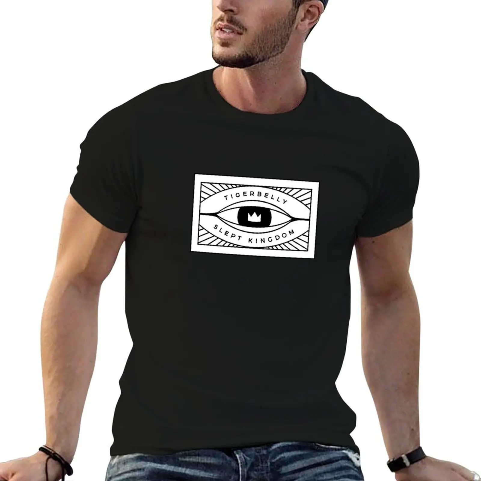 Tiger belly slept kingdom podcast logo T-Shirt funny shirt cotton cotton man t-shirts clothes for men