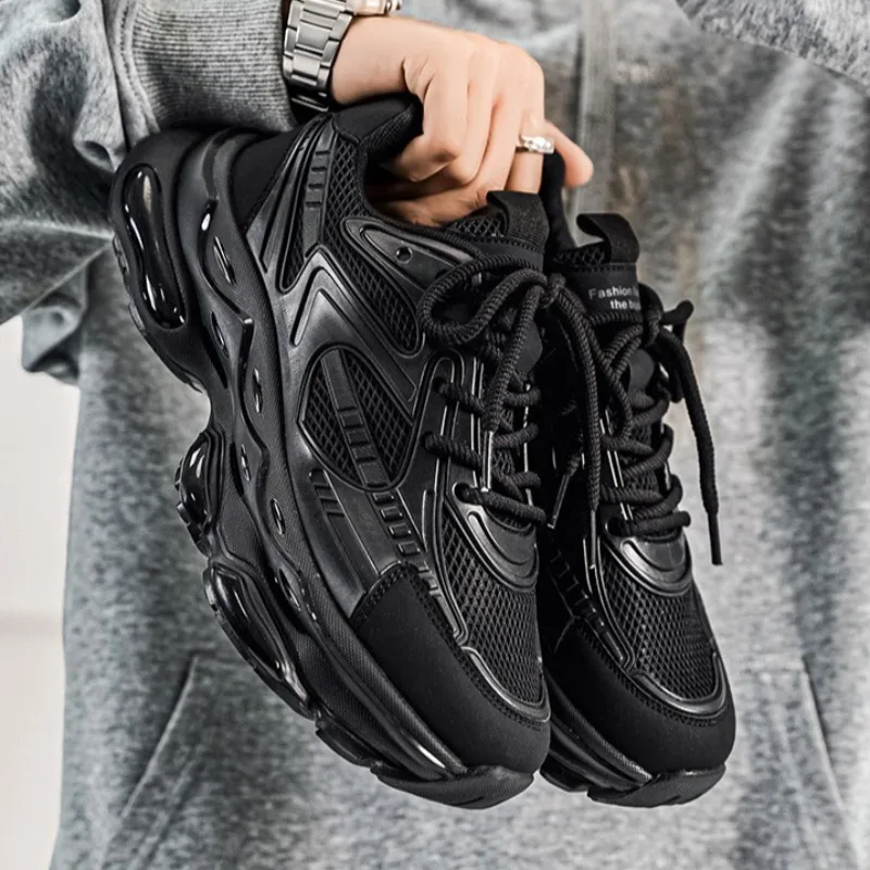 2026 Quality Men Breathable Sneakers Platform Casual Running Shoes Fashion Versatile Man Elevator Tennis Sports Shoes Zapatillas
