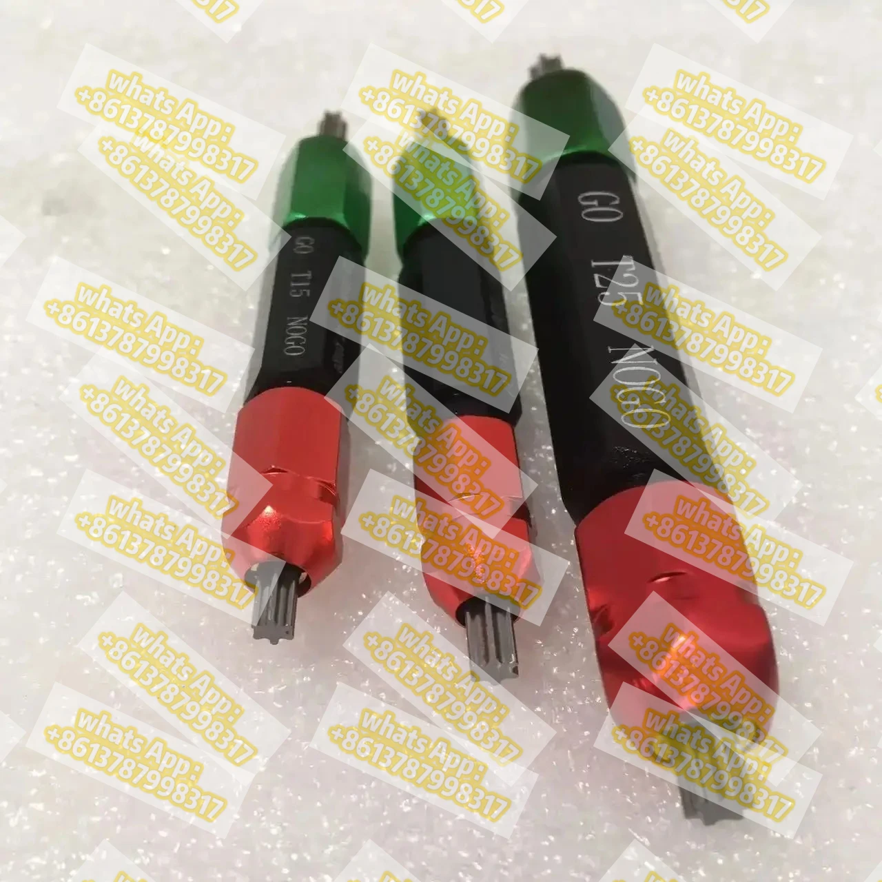 gauge,go and no go thread gauges,ISO10664/GB6188 TORX,Inspection Tool,screw plug socket measuring,T5 T6 T8 T10 T15 T20 T25