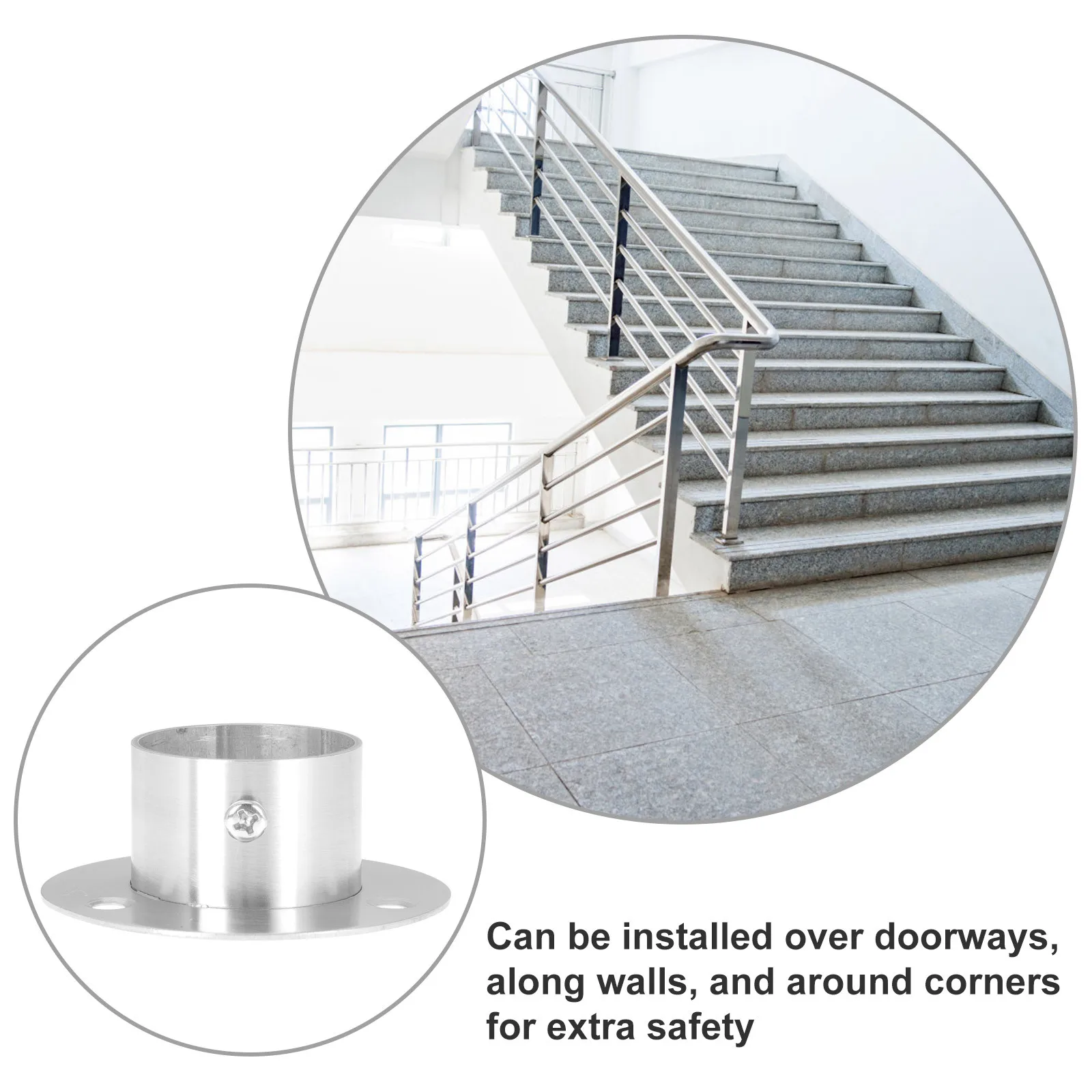 Рисунок 3 - металлические кронштейны для перил