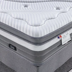 Luxury 5 Star Hotel Mattress King Size Natural Latex Topper Roll Up 7 Zone Pocket Spring New Xxxn Mattress Massage In Box