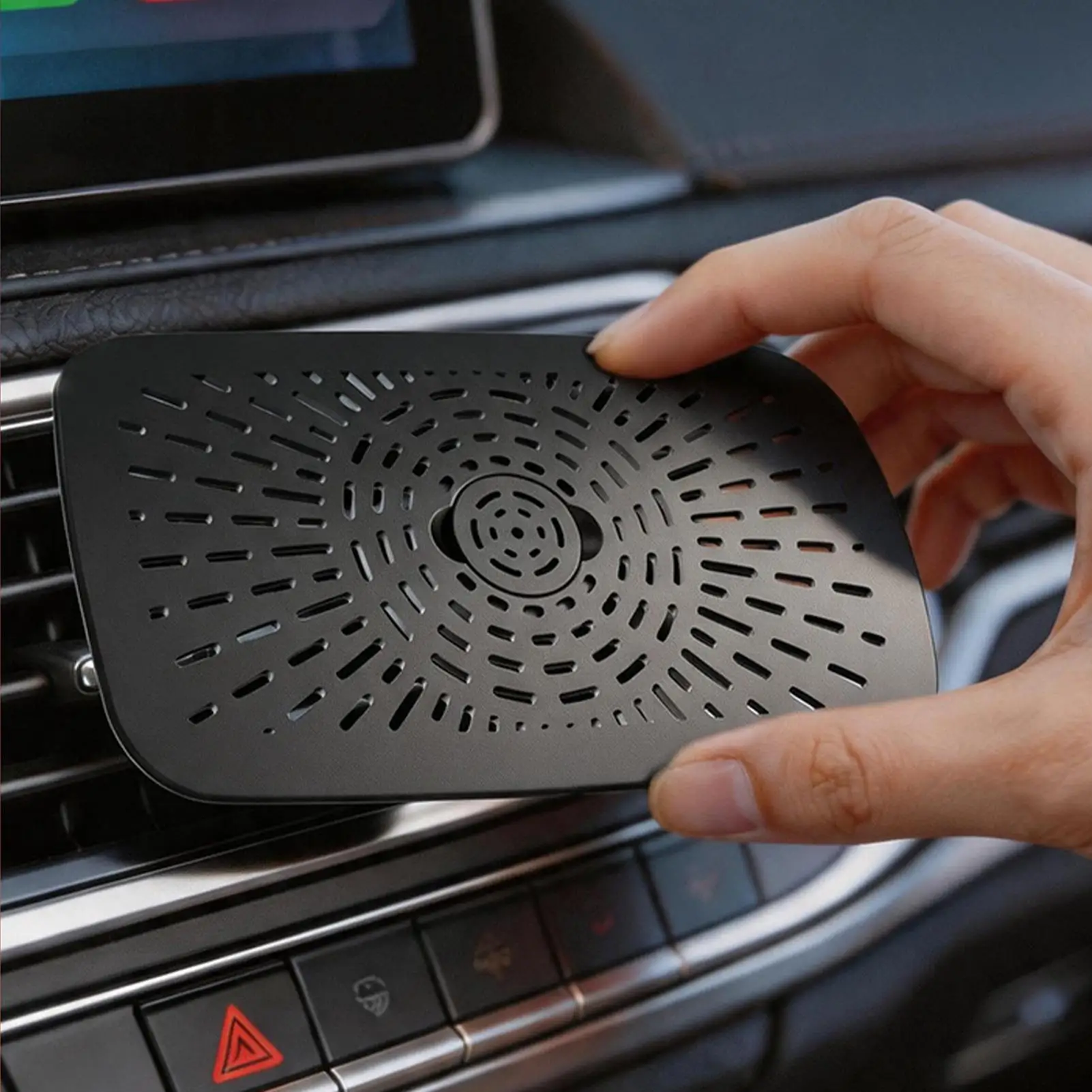 Car Vent Air Wind Deflector Vehicle Air Conditioner Vent Cover Car AC Airflow Wind Deflector For Automotive Truck Sedan SUV