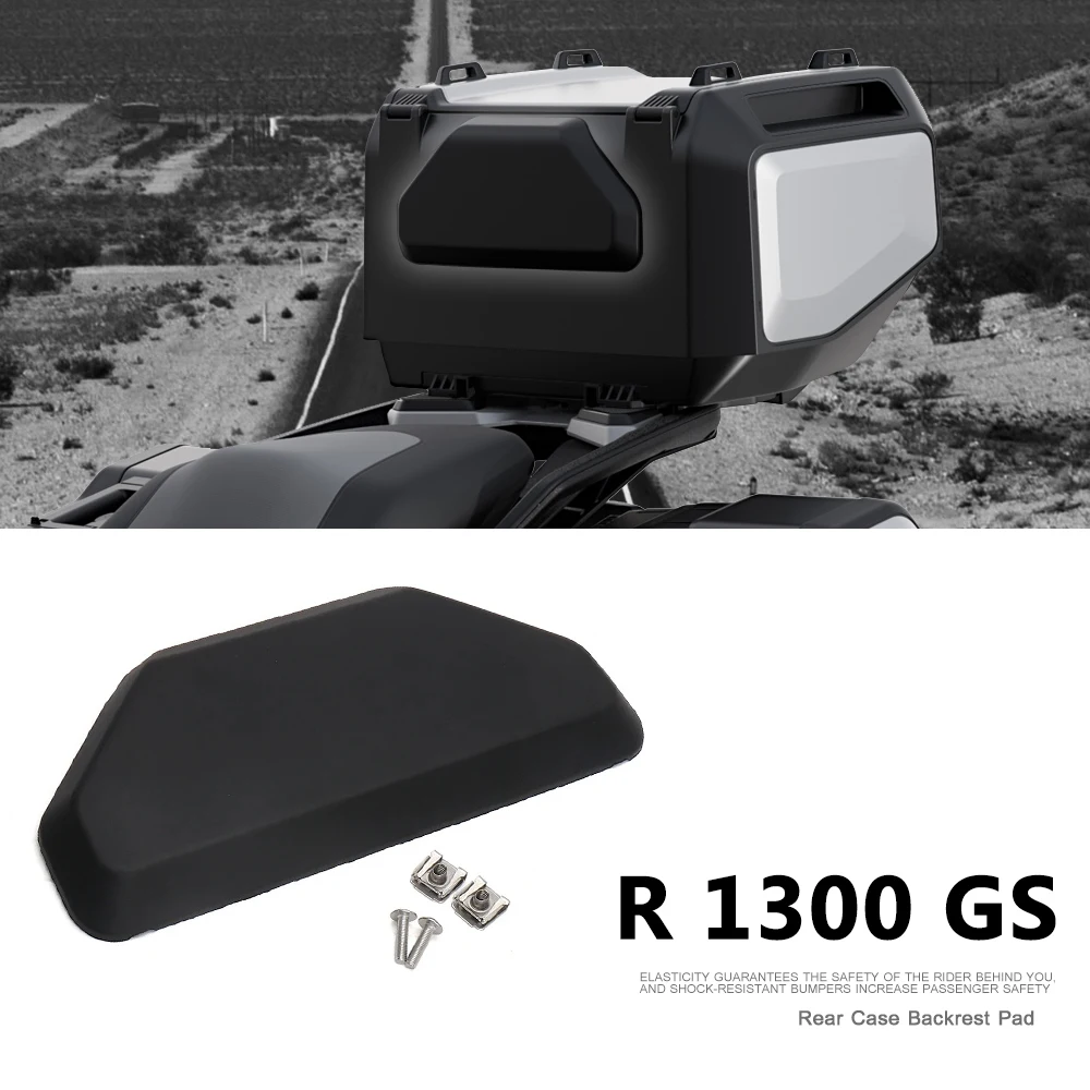 

2025 2024 Motorcycle For BMW R1300GS R 1300 GS r1300gs Passenger Backrest Back Pad Shockproof Rear Top Case Box Luggage Cushion