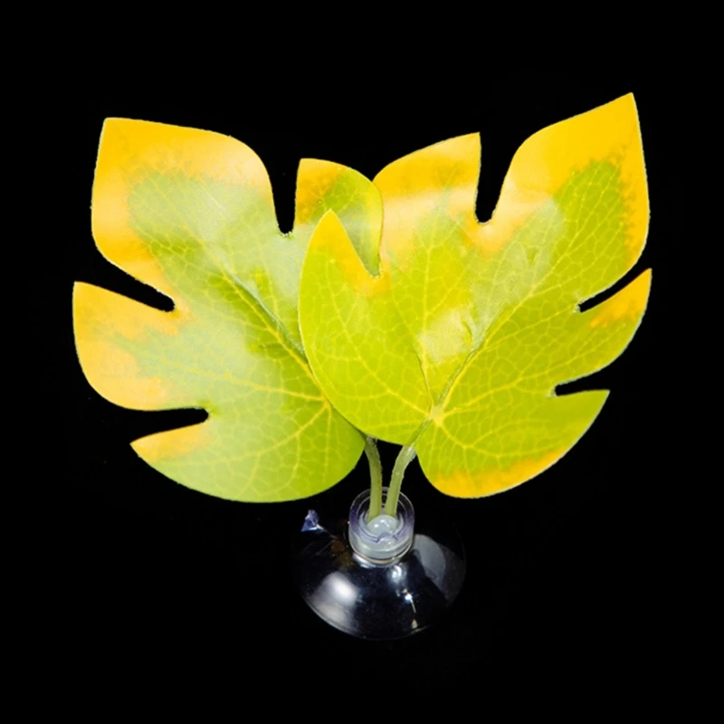 Fish Leaf Pad Hammock Bed for BettaFish Aquariums Plant Landscape Decorations