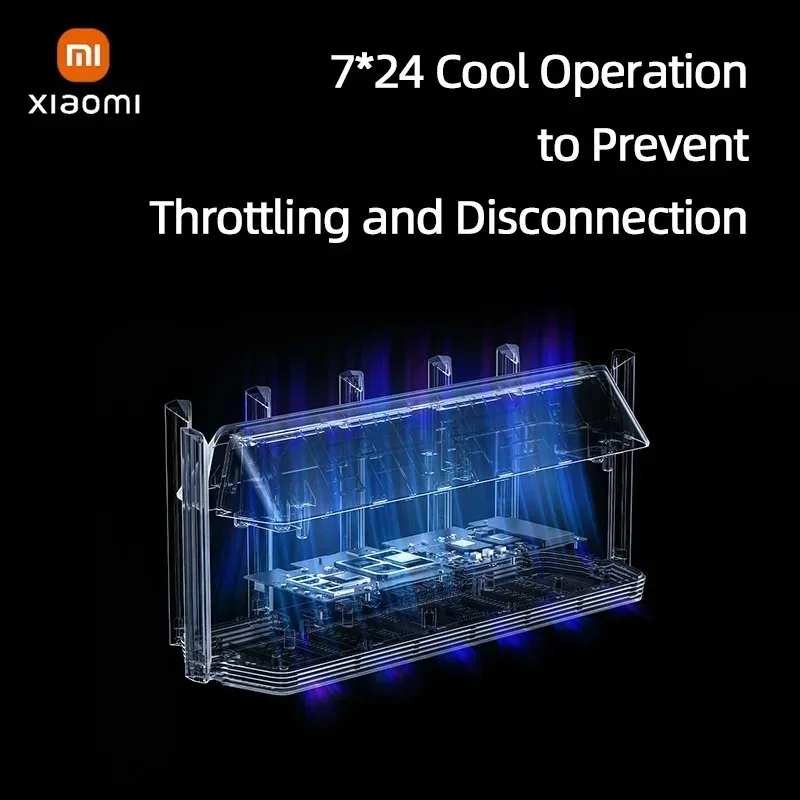 Xiaomi Mi Router BE7000 ثلاثي الموجات واي فاي مكرر VPN 1GB شبكة USB 3.0 IPTV 4X2.5G منافذ إيثرنت مودم مكبر صوت أحادي واي فاي 7 #6