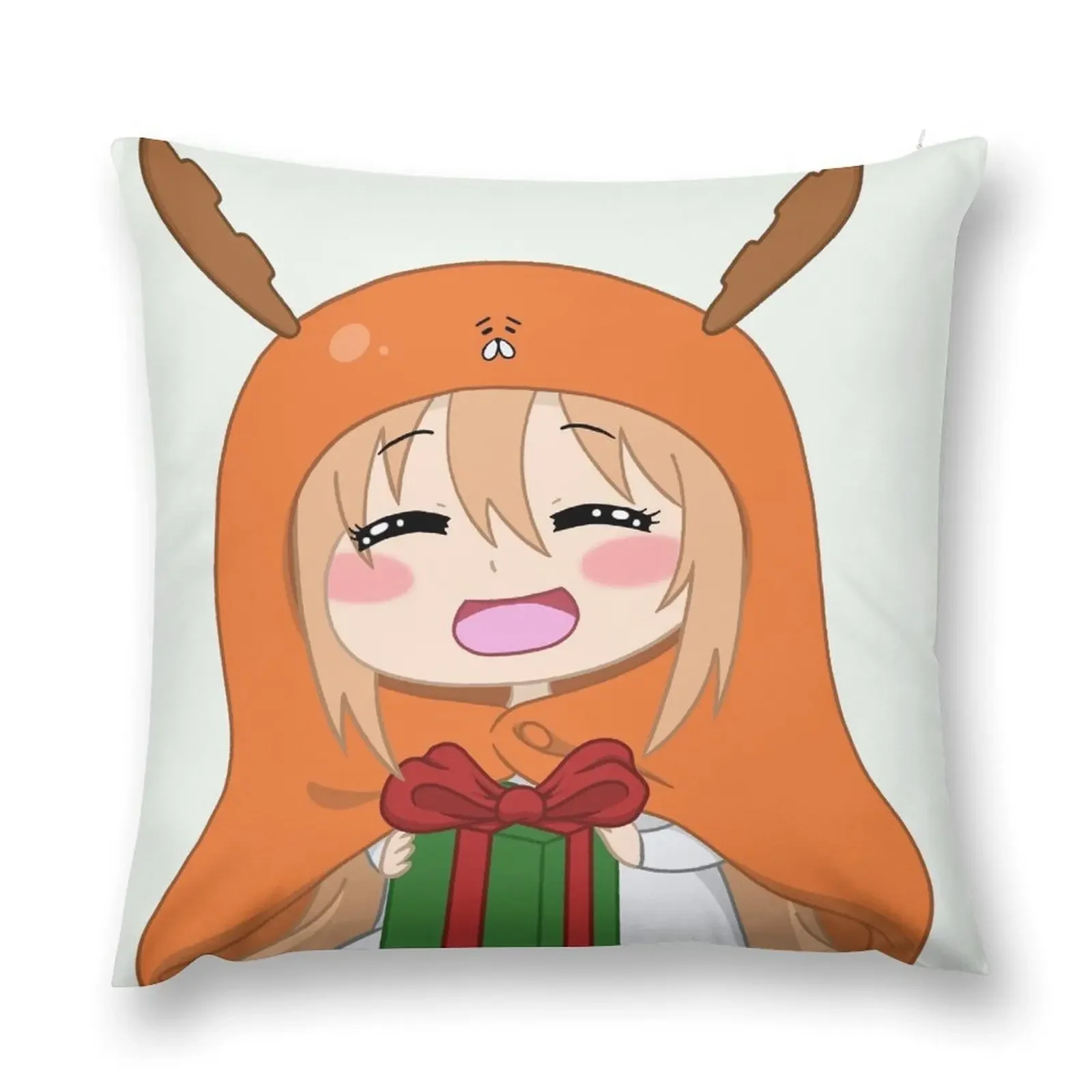 

X-Mas Umaru-Chan Throw Pillow sleeping pillows Cusions Cover Couch Pillows pillow