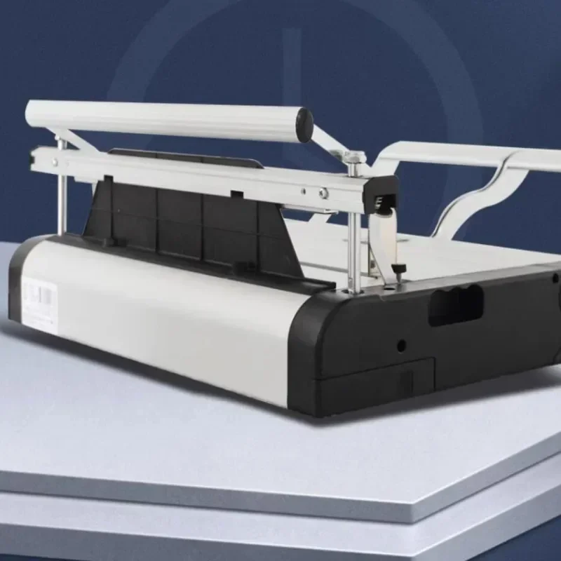 10-pin 12-pin nail strip hot melt adhesive punching binding machine financial document binding hot melt machine