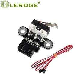 Lerdge peças de impressora 3d z endstop cabo limite micro interruptor acessórios módulo tipo horizontal para reprap ramps1.4 diy 1m