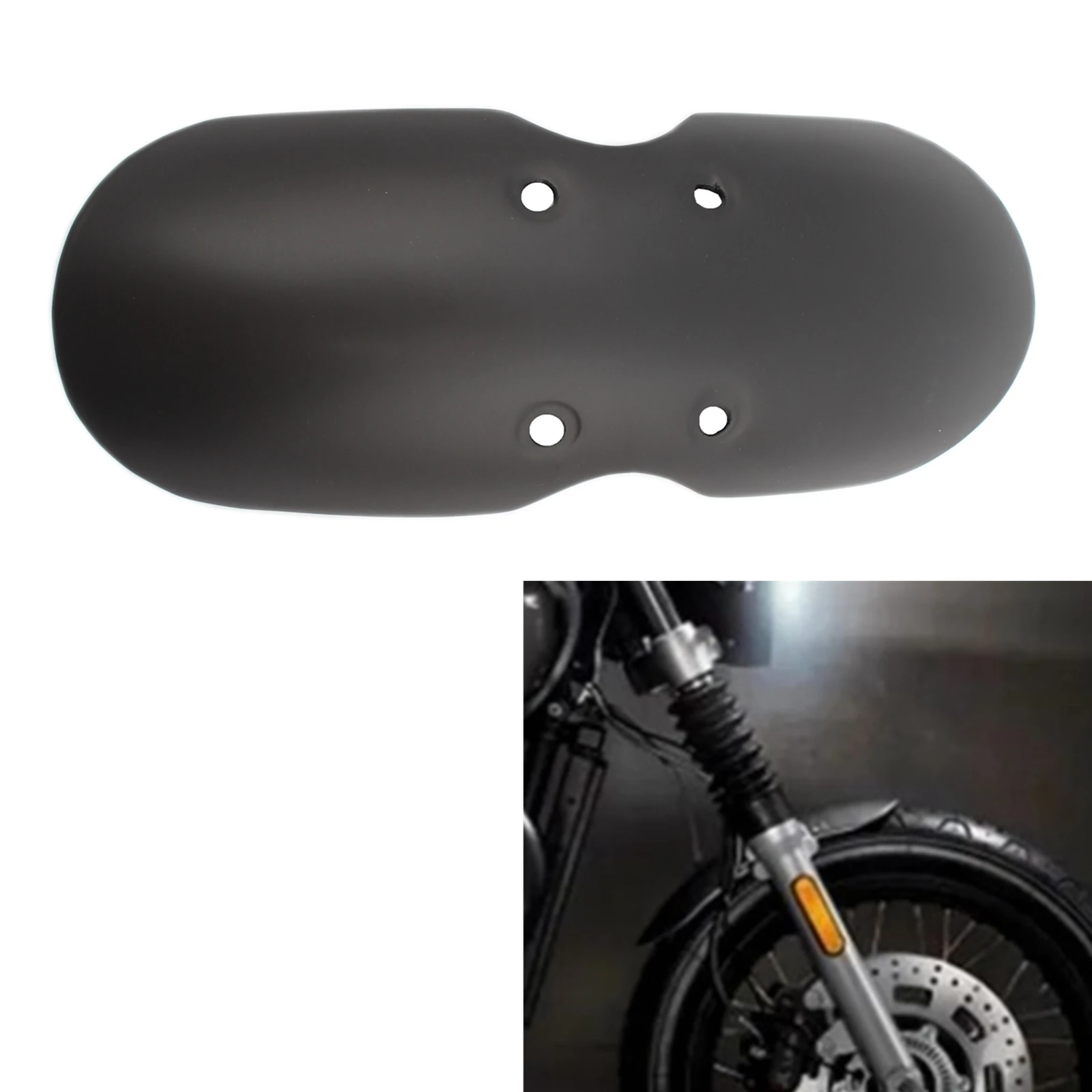 

Motorcycle Front Fender Mudguard Fairing Cover Mud Guard Plate For Triumph Bonneville/T100/T120/Scrambler/Thruxton 900 2001-2016