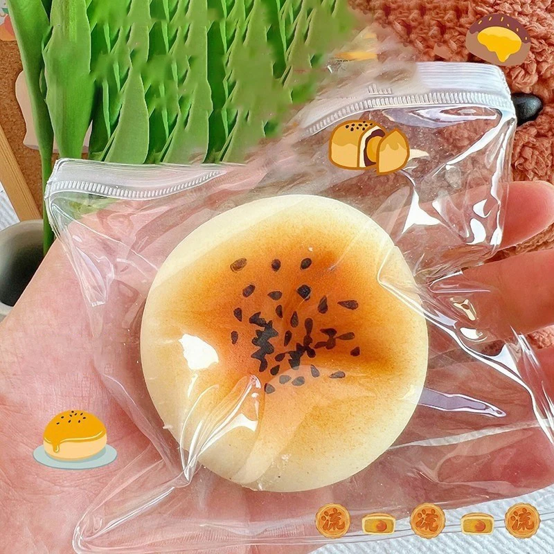 Simulation Steamed Bun Slow Rebound Decompression Vent Toy Anxiety Party Toy Soft Favor Reduce Slow Rising Toy