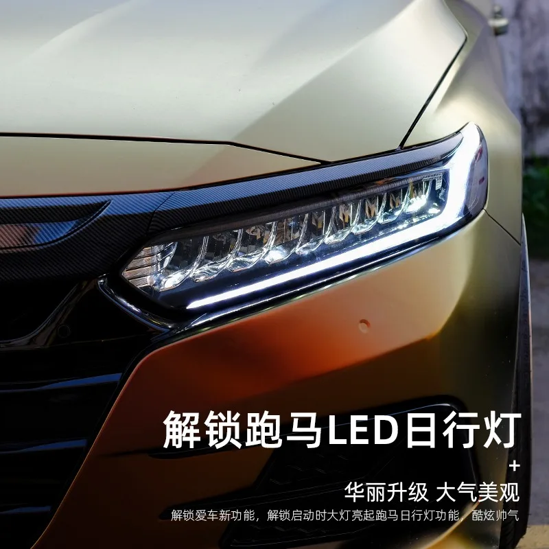 Car Front lamp LED Headlight assembly for HONDA ACCORD 2018-2021 LED DRL Daytime RunningLight Turn Signal Car accessories