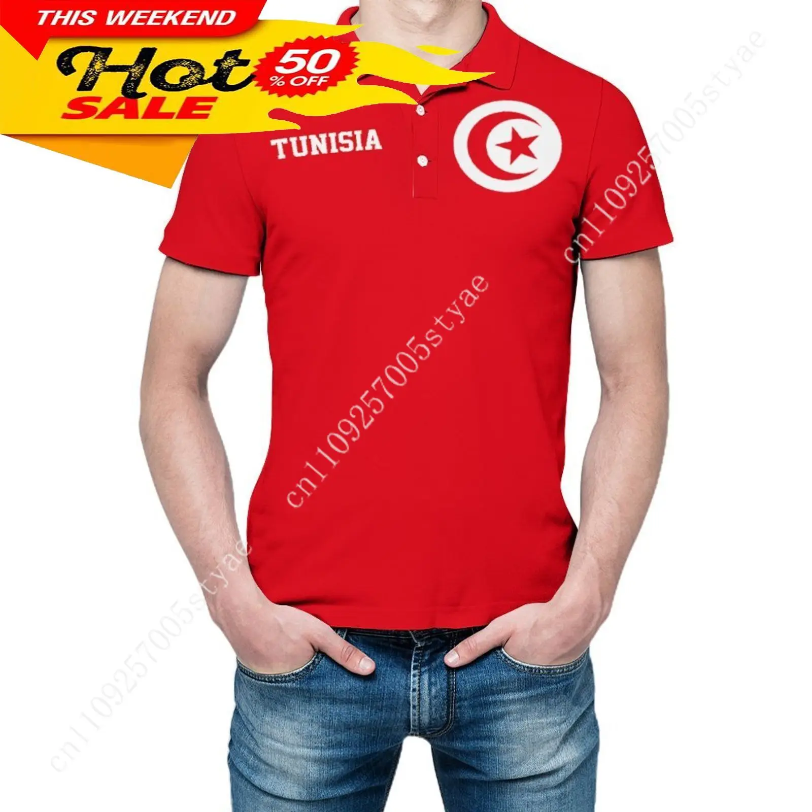 

Tunisia Flag Tunisians TShirt Men 3D Print Polo Shirts Fashion Short Sleeves Tees Sports Clothing Sportswear Casual Tops Clothes