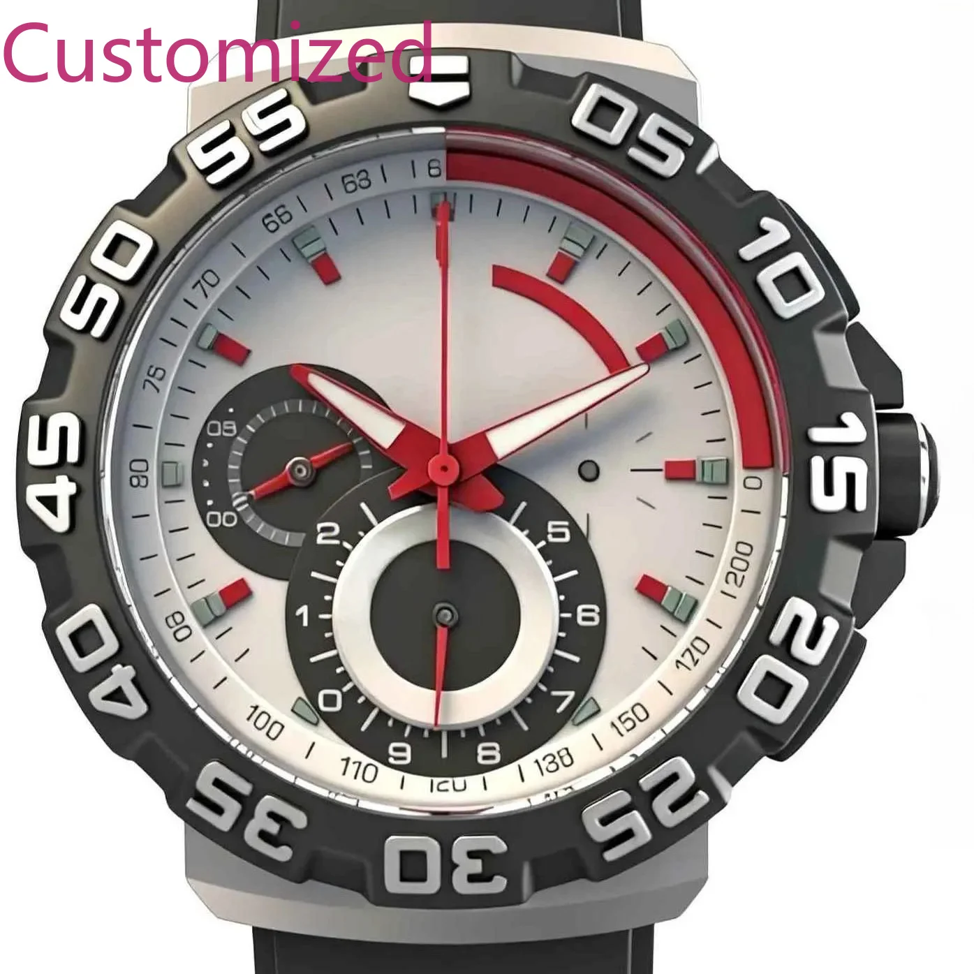 904L Steel Quartz Movement Watch for Men