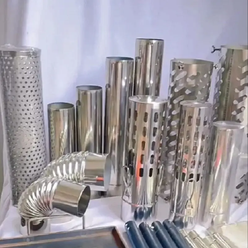 (1 uds) accesorio para estufa de calefacción de Camping, tubos de chimenea, estera ignífuga de vidrio de cuarzo, funda protectora térmica, piezas de estufa